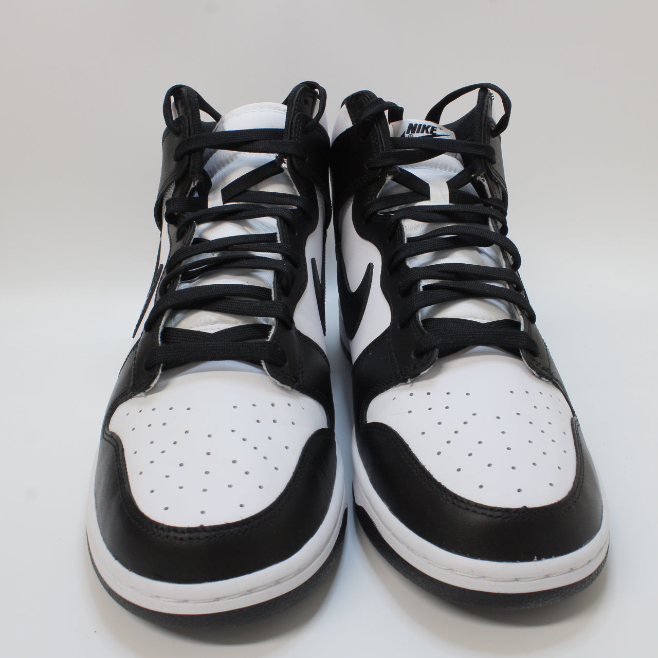 Nike Dunk Hi White Black Trainers