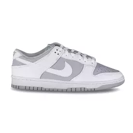 NIKE DUNK LOW 'GREY WHITE' TRAINERS