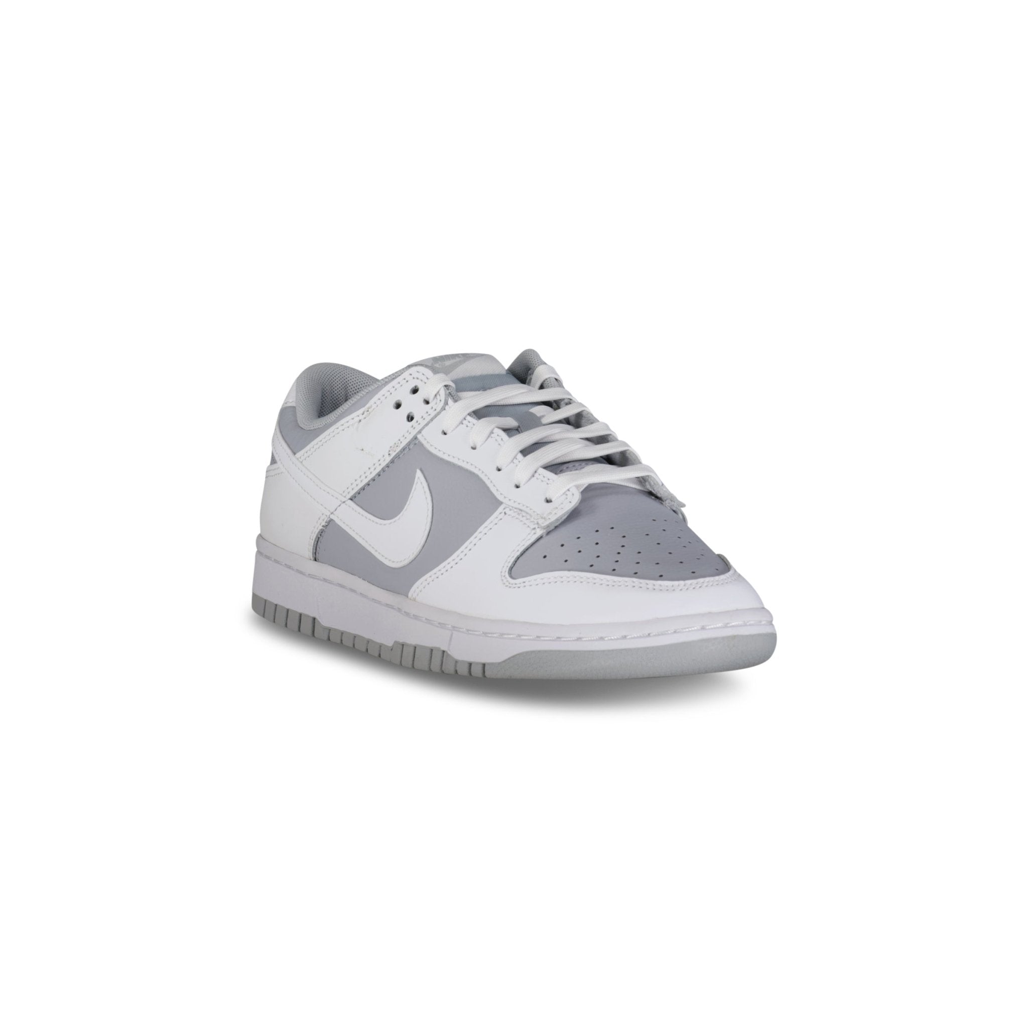 NIKE DUNK LOW 'GREY WHITE' TRAINERS