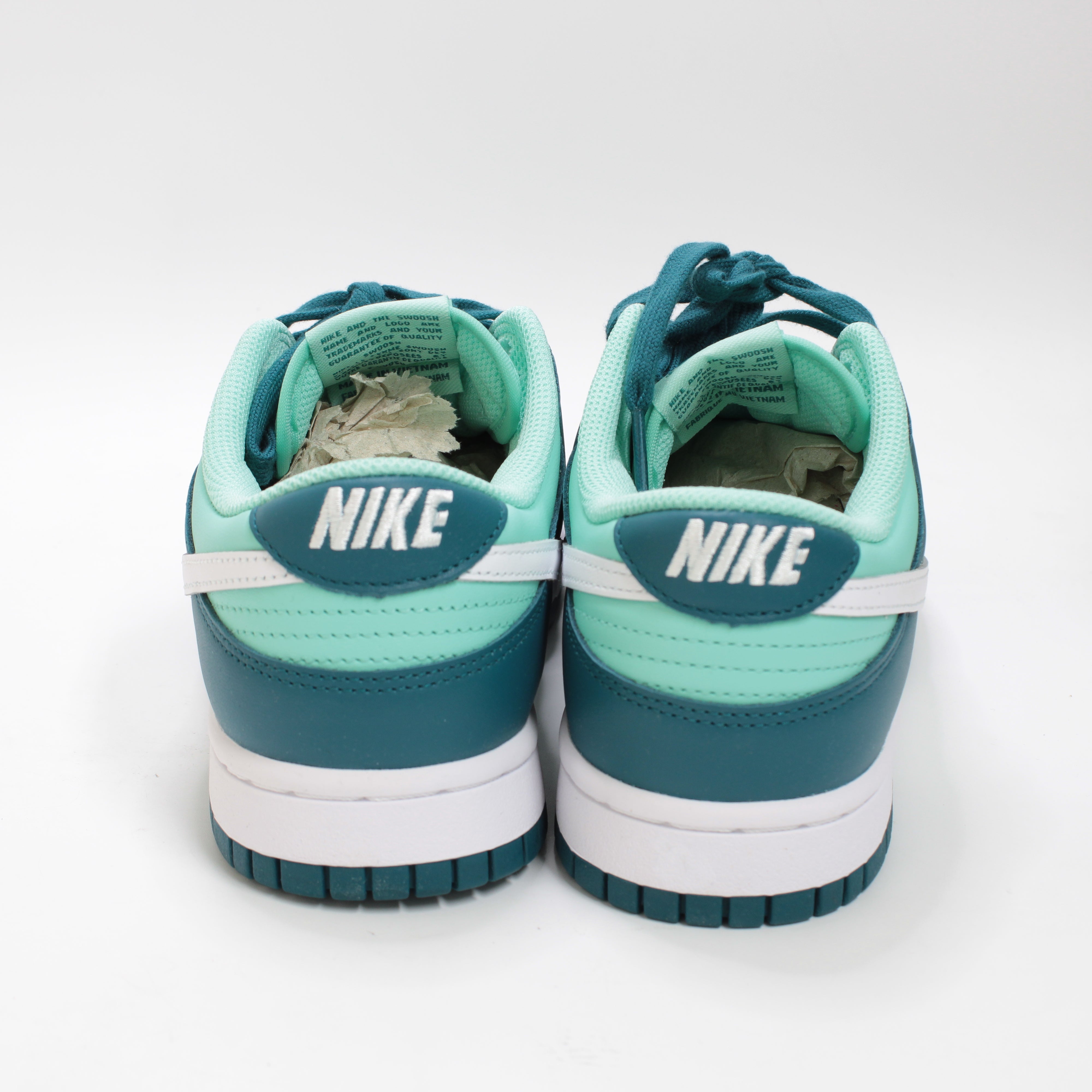 Nike Dunk Low Trainers Geode Teal White Emerald Rise