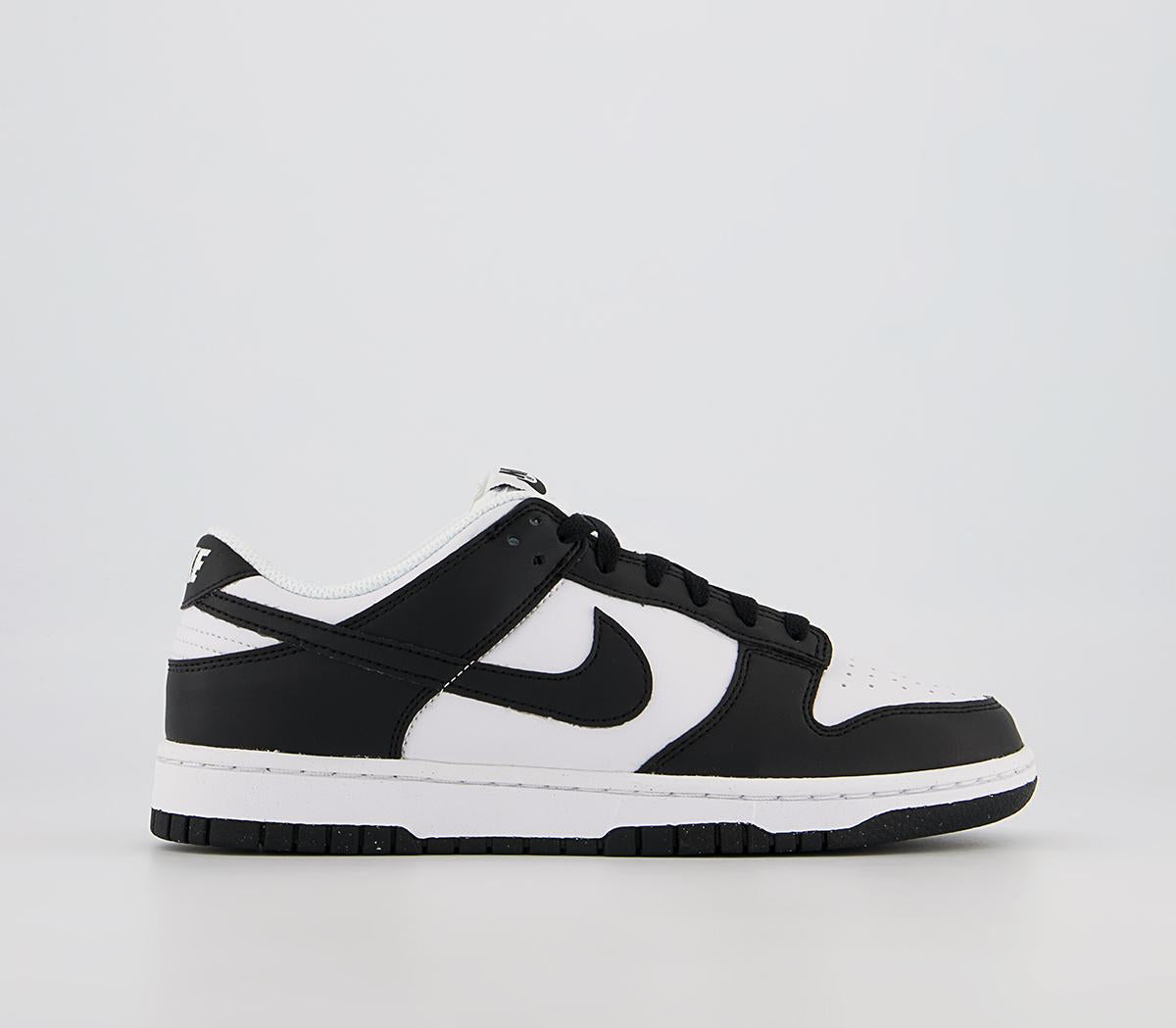 Nike Dunk Low White Black Next Nature Trainers