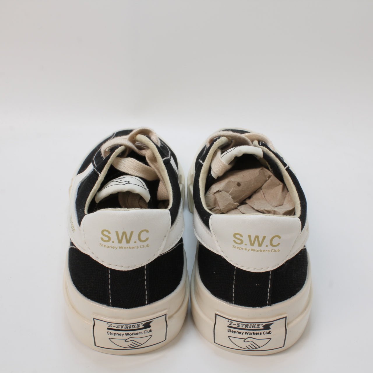 Odd Sizes - SWC Dellow SStrike Black White F - UK Sizes Right 5/Left 6