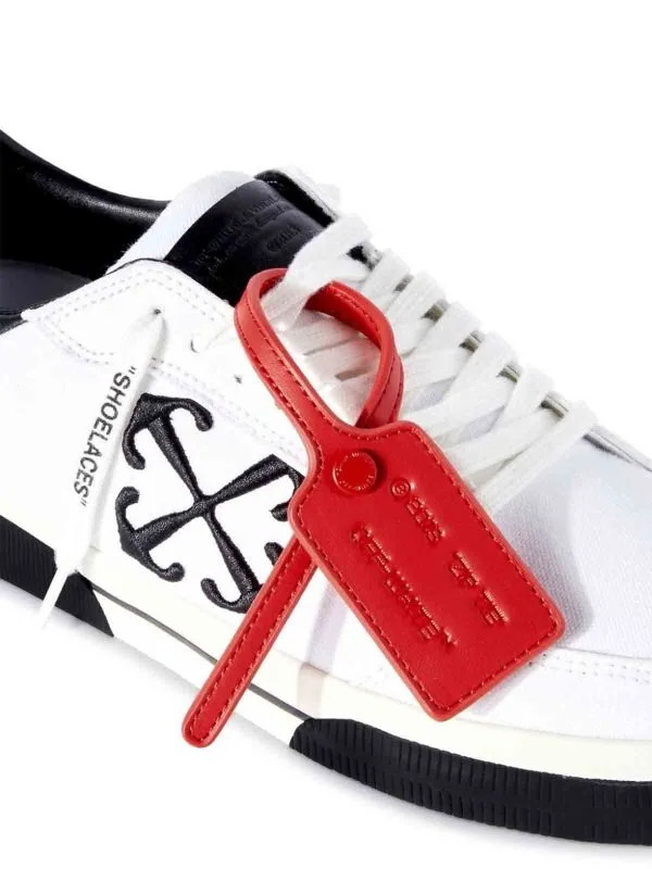 Off-White Low Vulcanized Canvas Sneakers