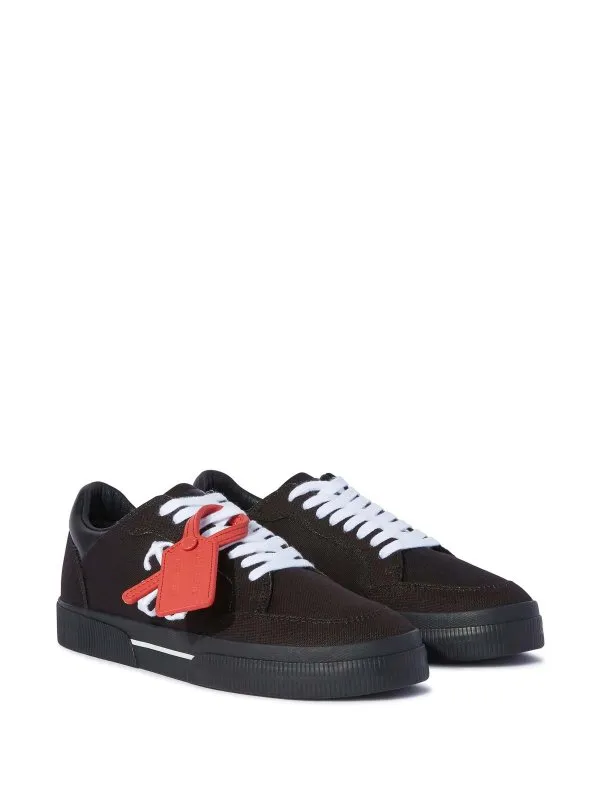 Off-White New Low Vulcanized Canvas Sneakers