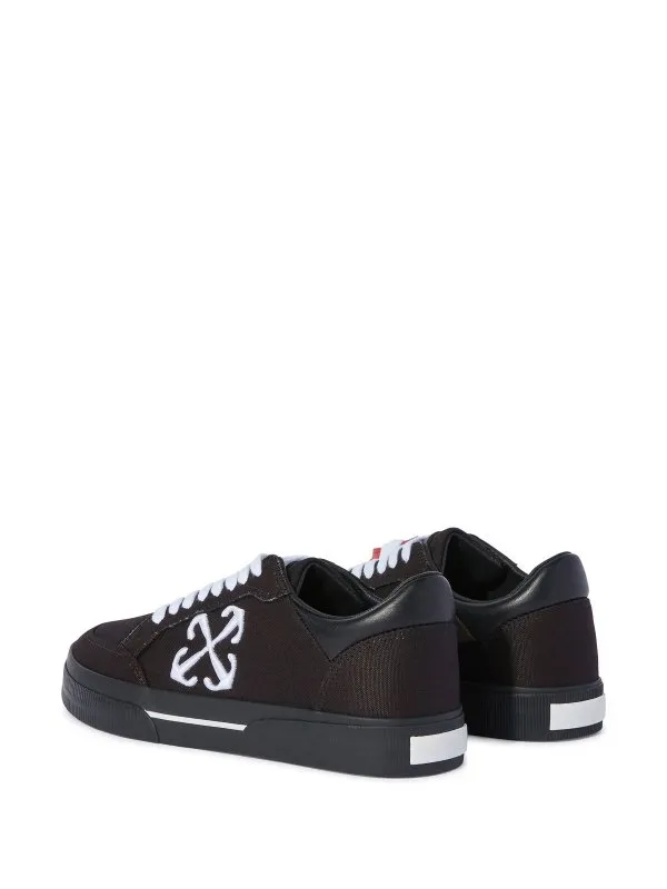 Off-White New Low Vulcanized Canvas Sneakers