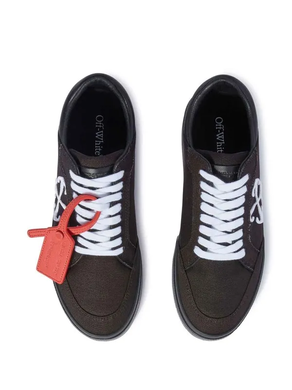 Off-White New Low Vulcanized Canvas Sneakers