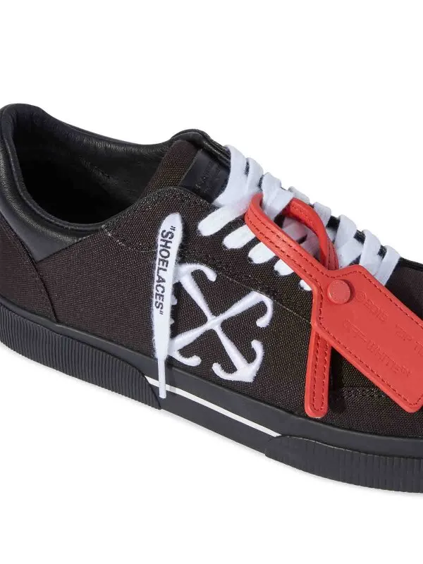 Off-White New Low Vulcanized Canvas Sneakers