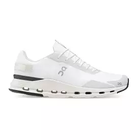 ON RUNNING CLOUDNOVA WHITE/BLACK TRAINERS