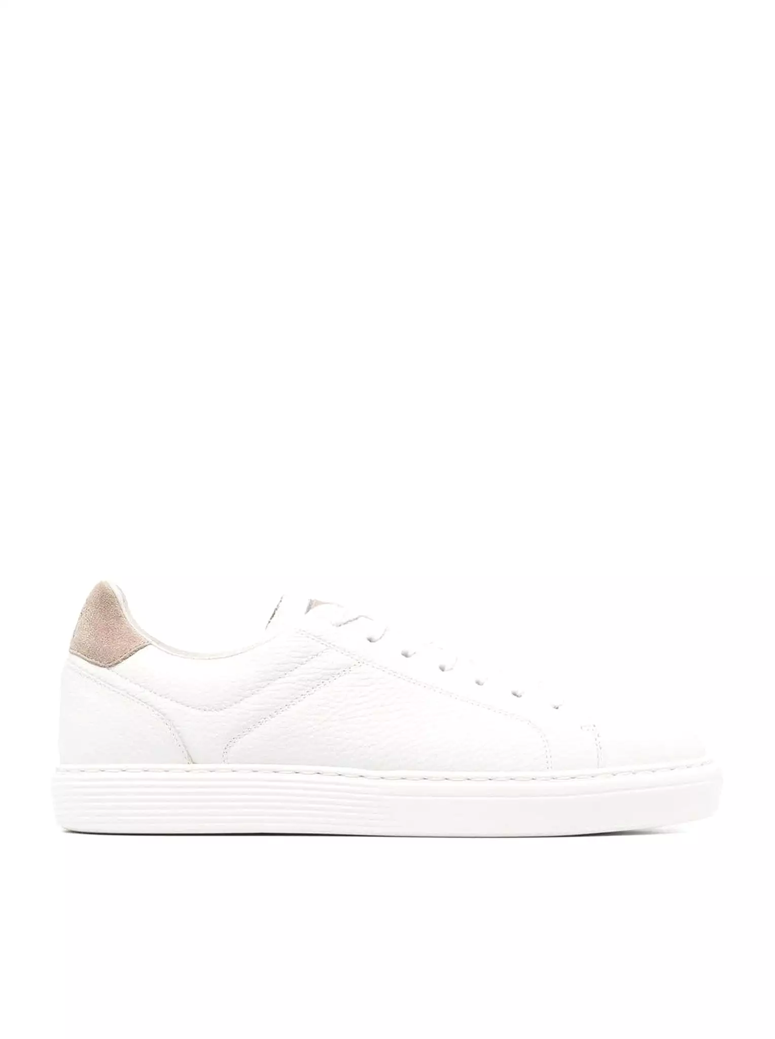 panelled low-top sneakers