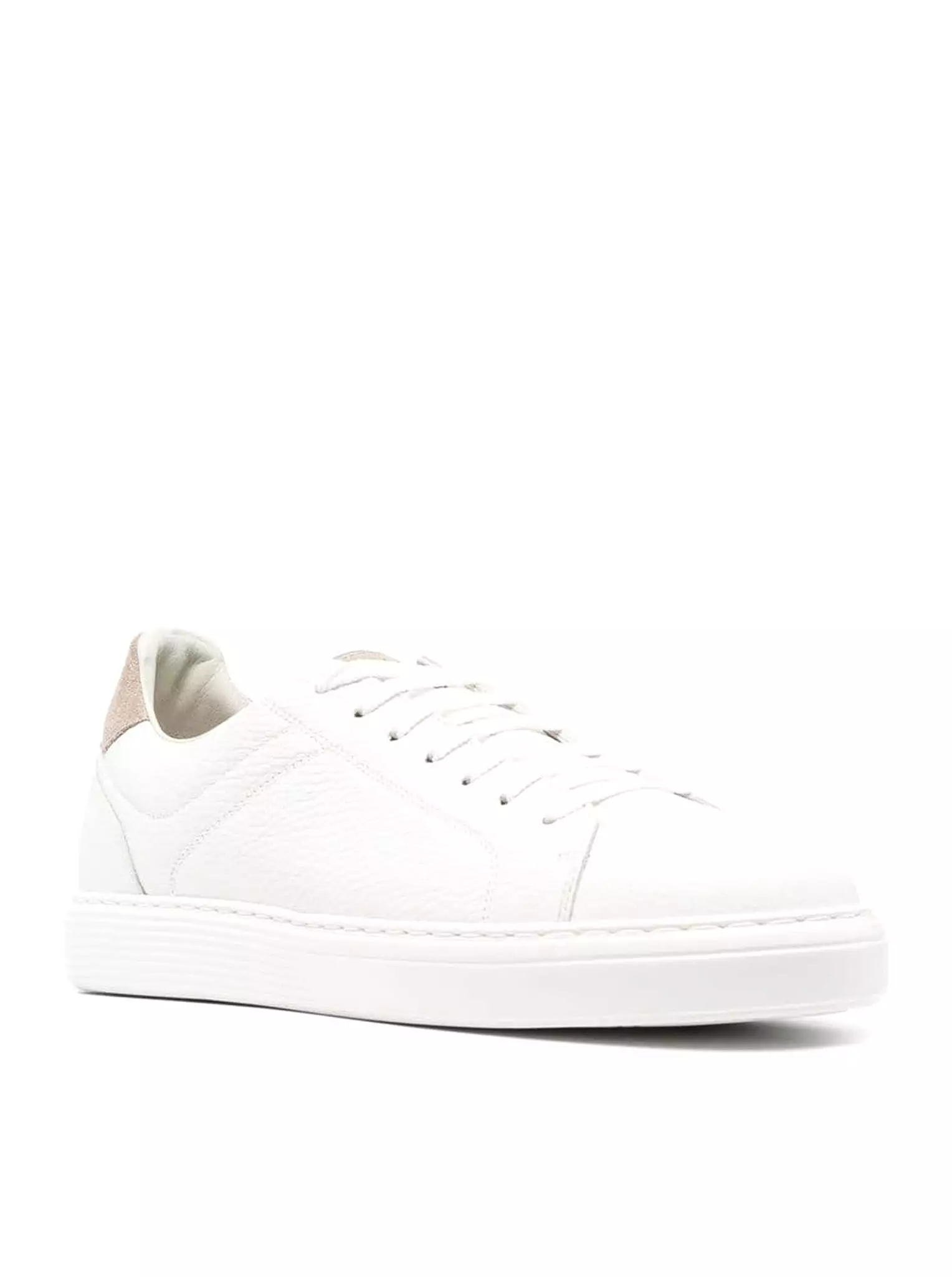 panelled low-top sneakers