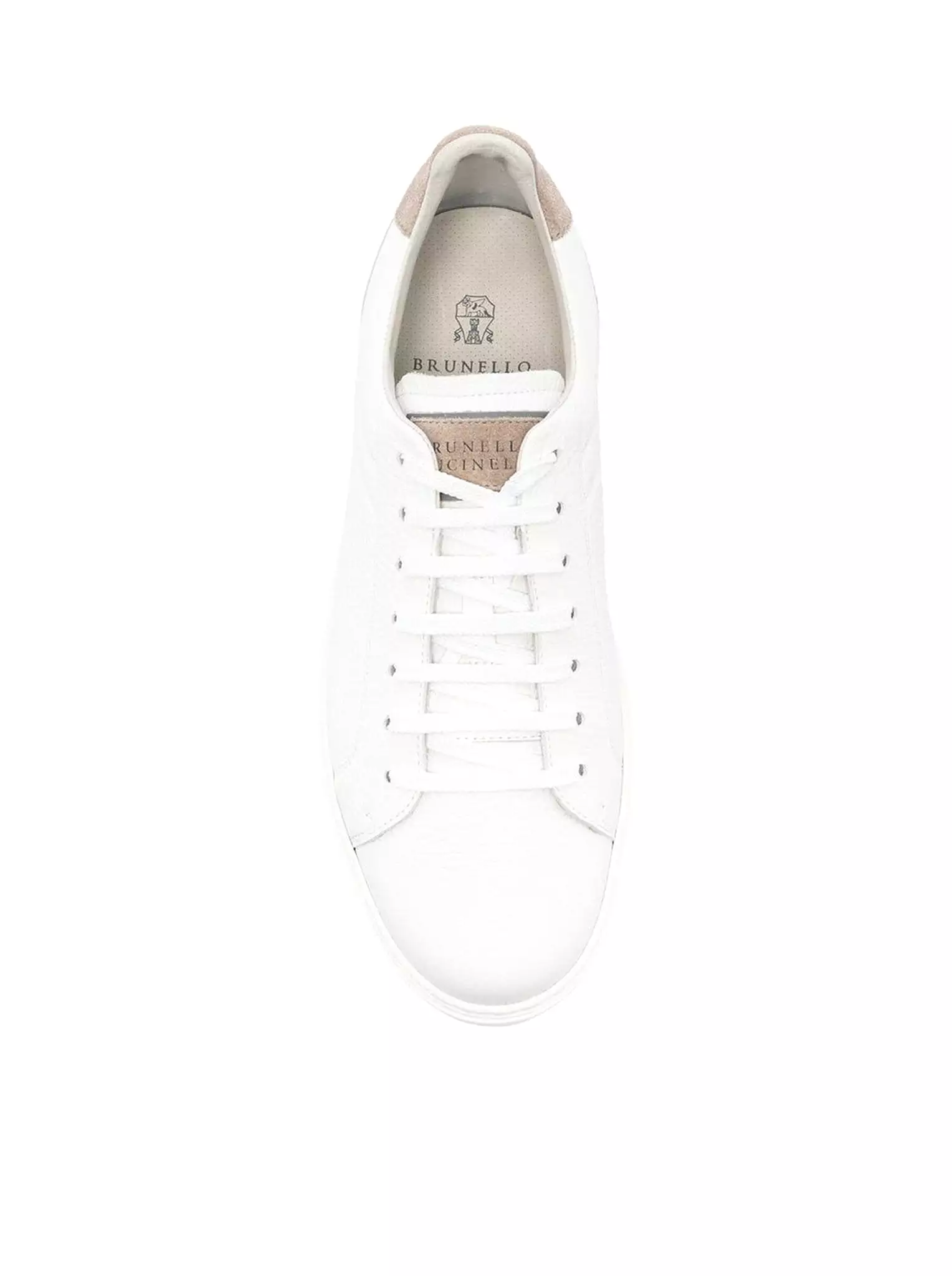 panelled low-top sneakers