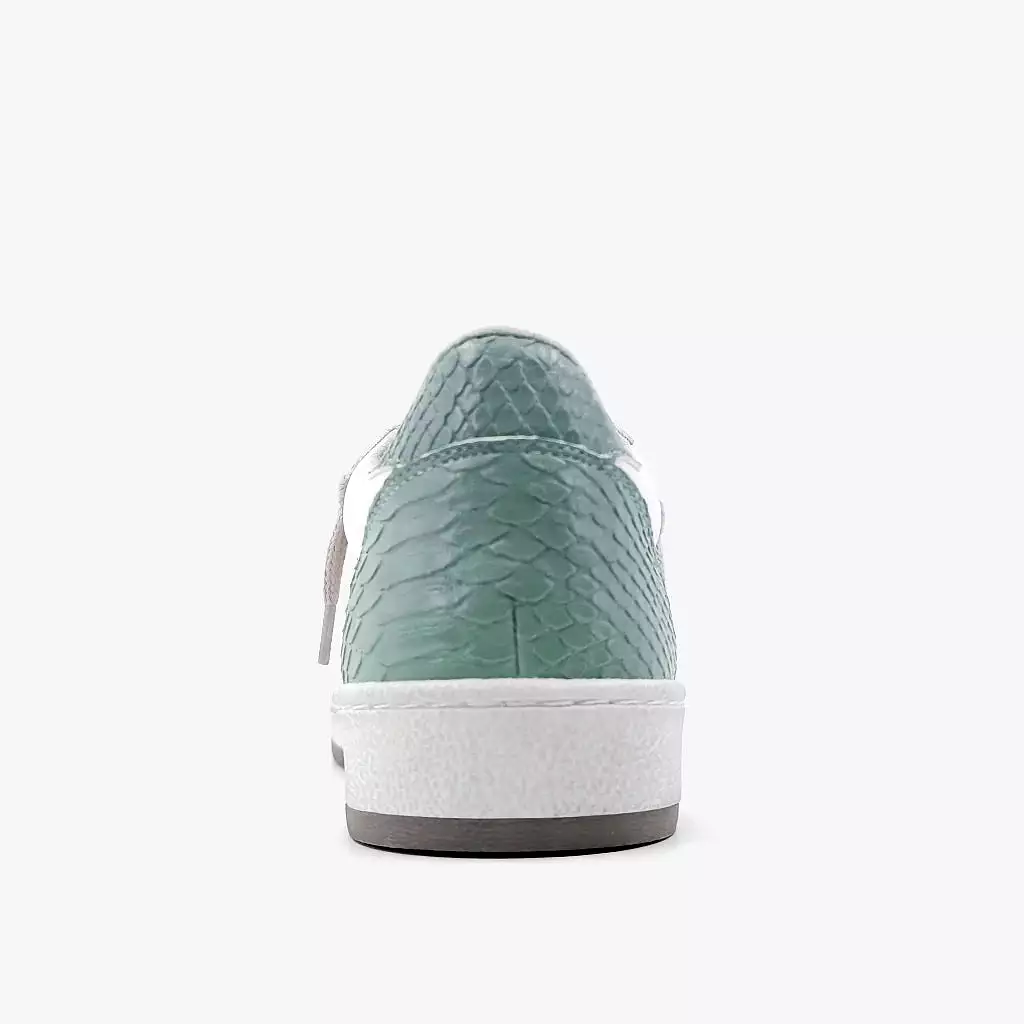 Paz Sneaker (Mint Snake)