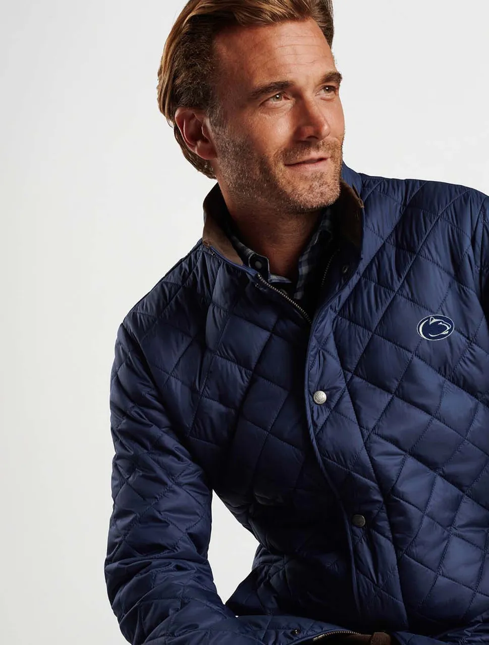 Penn State Coat | Peter Millar Quilted Suffolk