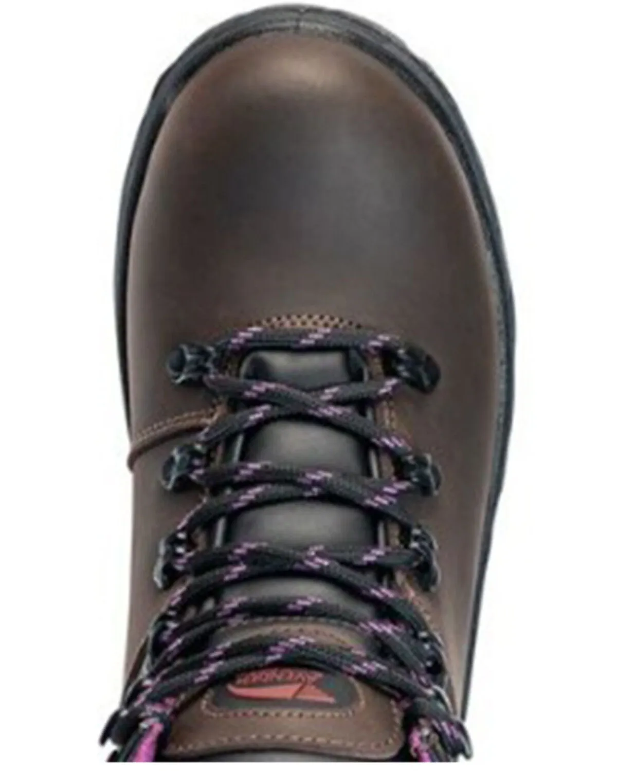 Product Name:  Avenger Women's Builder Mid 6" Lace-Up Waterproof Hiking Work Boot - Steel Toe