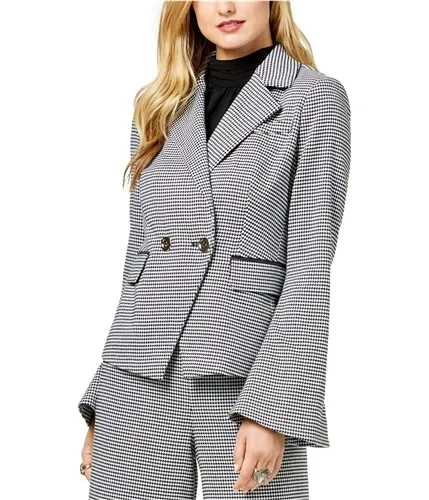 Rachel Zoe Womens Creation Double Breasted Blazer Jacket