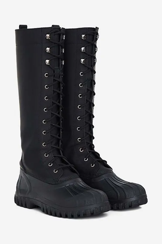 Rains boots x Diemme Anatra Alto High Boot women's black color