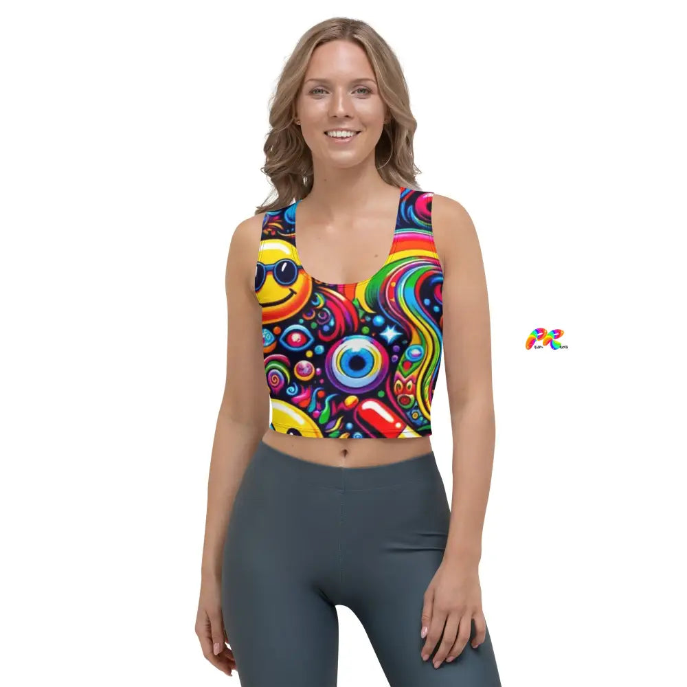 Rave Dreamscape Crop Top