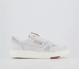 Reebok Lt Court White Pink Trainers