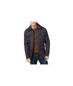 Ryan Seacrest Mens Down Cpo Quilted Jacket