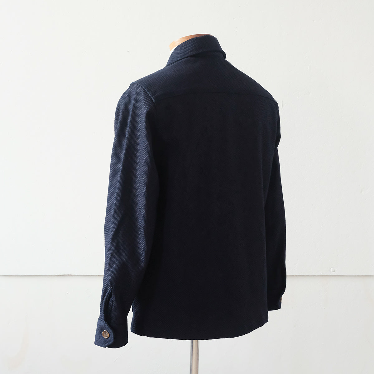 Sashiko Studio Coat - Indigo