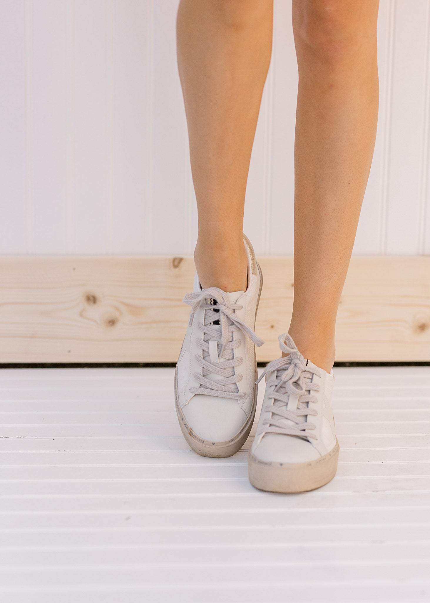 SHU SHOP Reba Sneakers in Bone