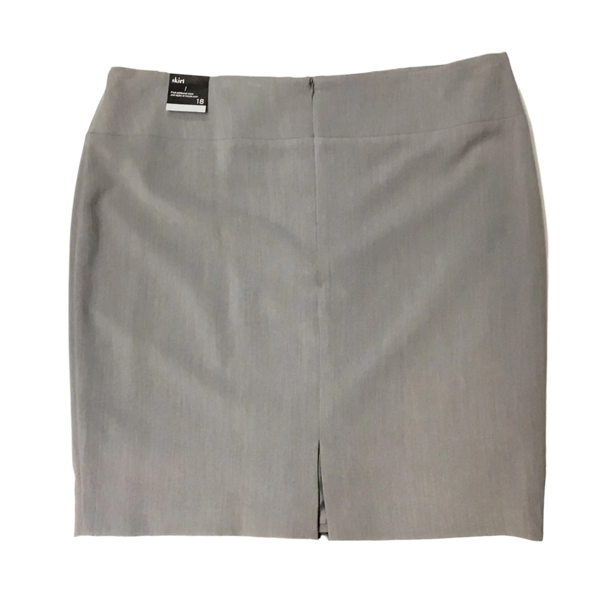 Skirt Midi By Alfani In Grey, Size: Xxl