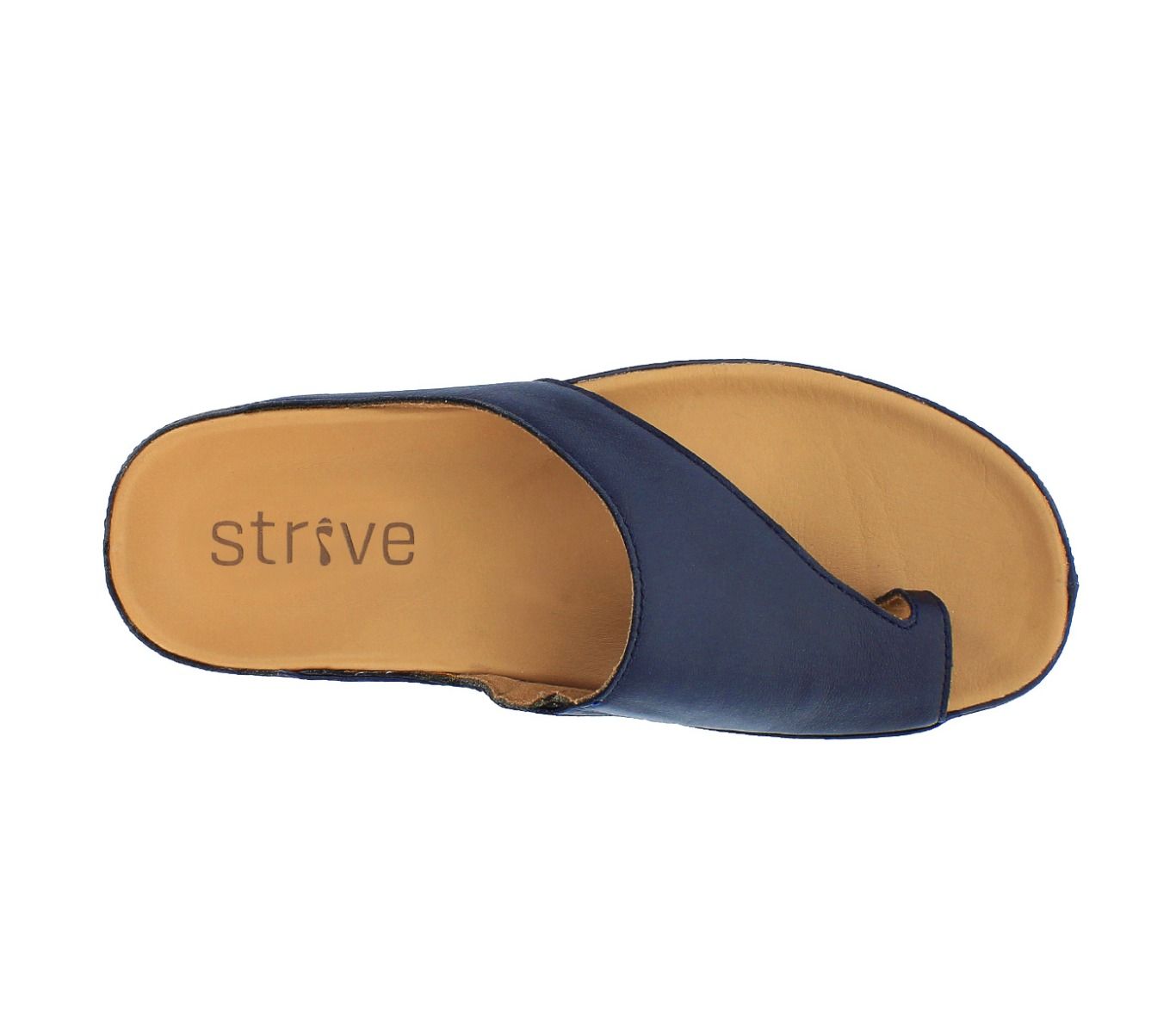 STRIVE Capri Navy Toe Post Sandal