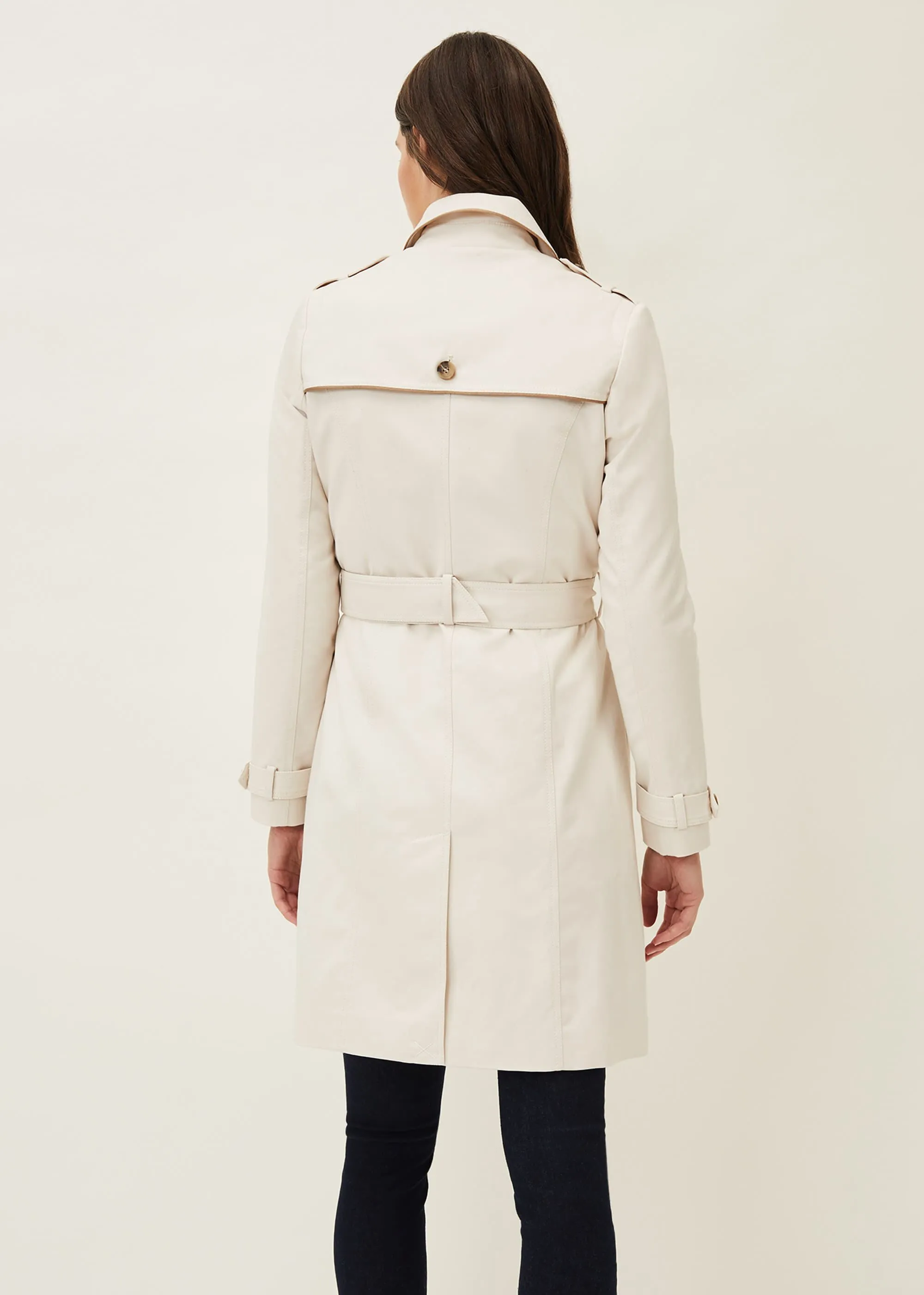 Tali Tipped Trench Coat