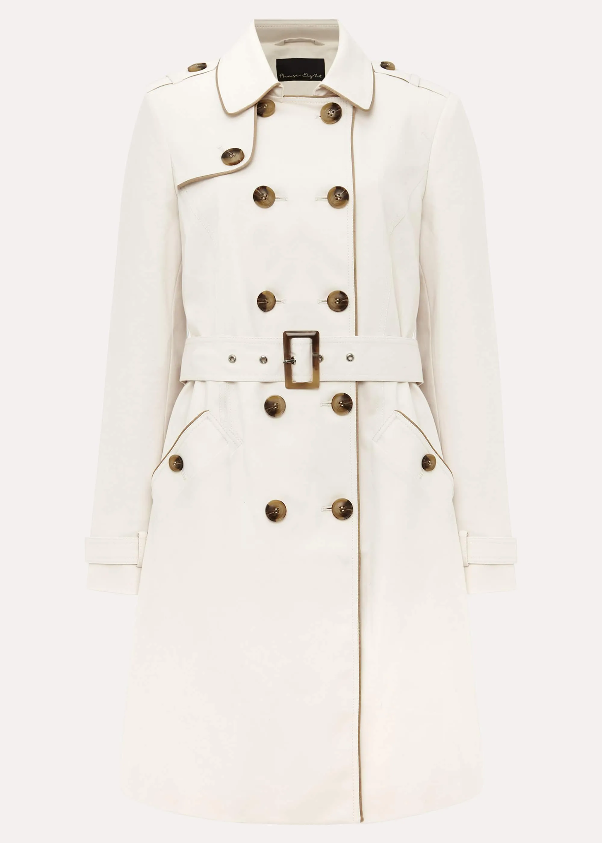 Tali Tipped Trench Coat