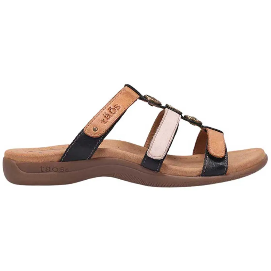 Taos Prize 4 Slide Sandal Tan Multi (Women's)