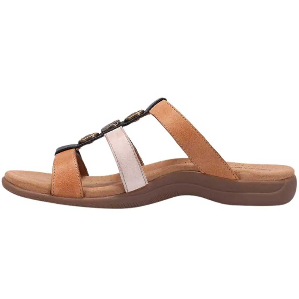 Taos Prize 4 Slide Sandal Tan Multi (Women's)