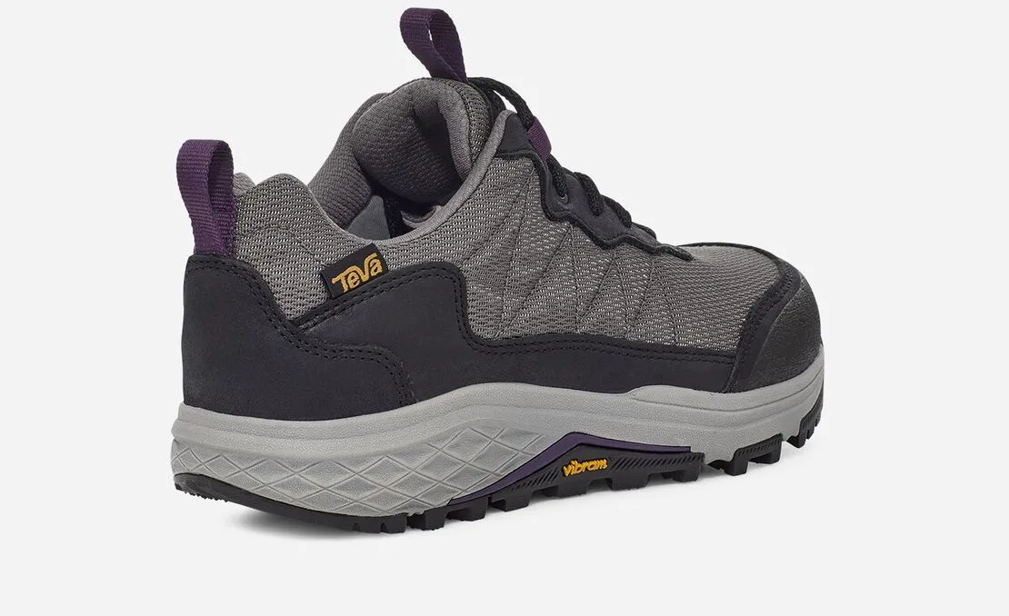 Teva Womens Ridgeview Low Waterproof Hiking Shoe- Dark Grey