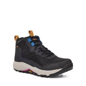 Teva Womens Ridgeview Mid Waterproof Hiking Boot- Black/Bungee Cord