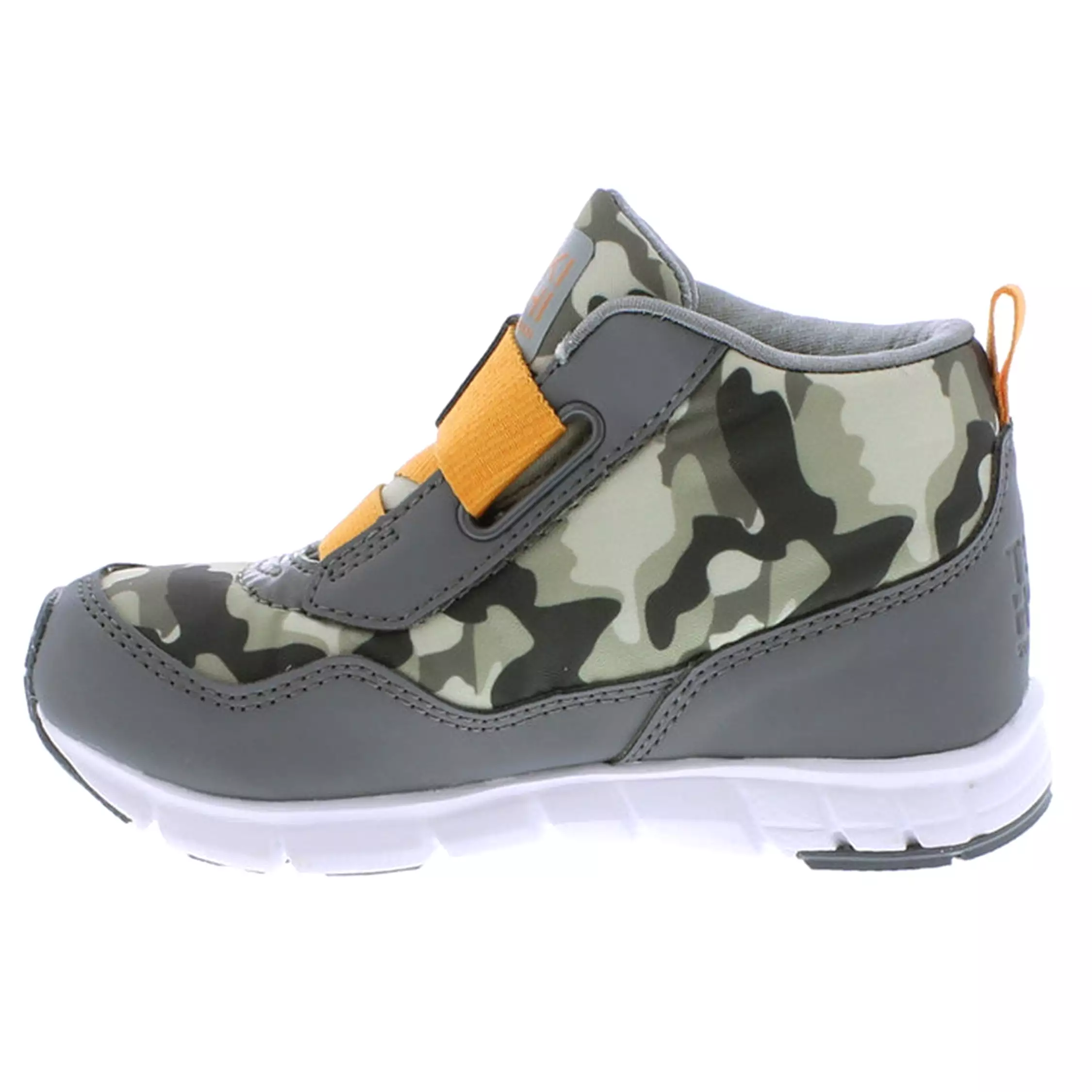 Tokyo Kid's Mid Waterproof Boot - Grey/Camo