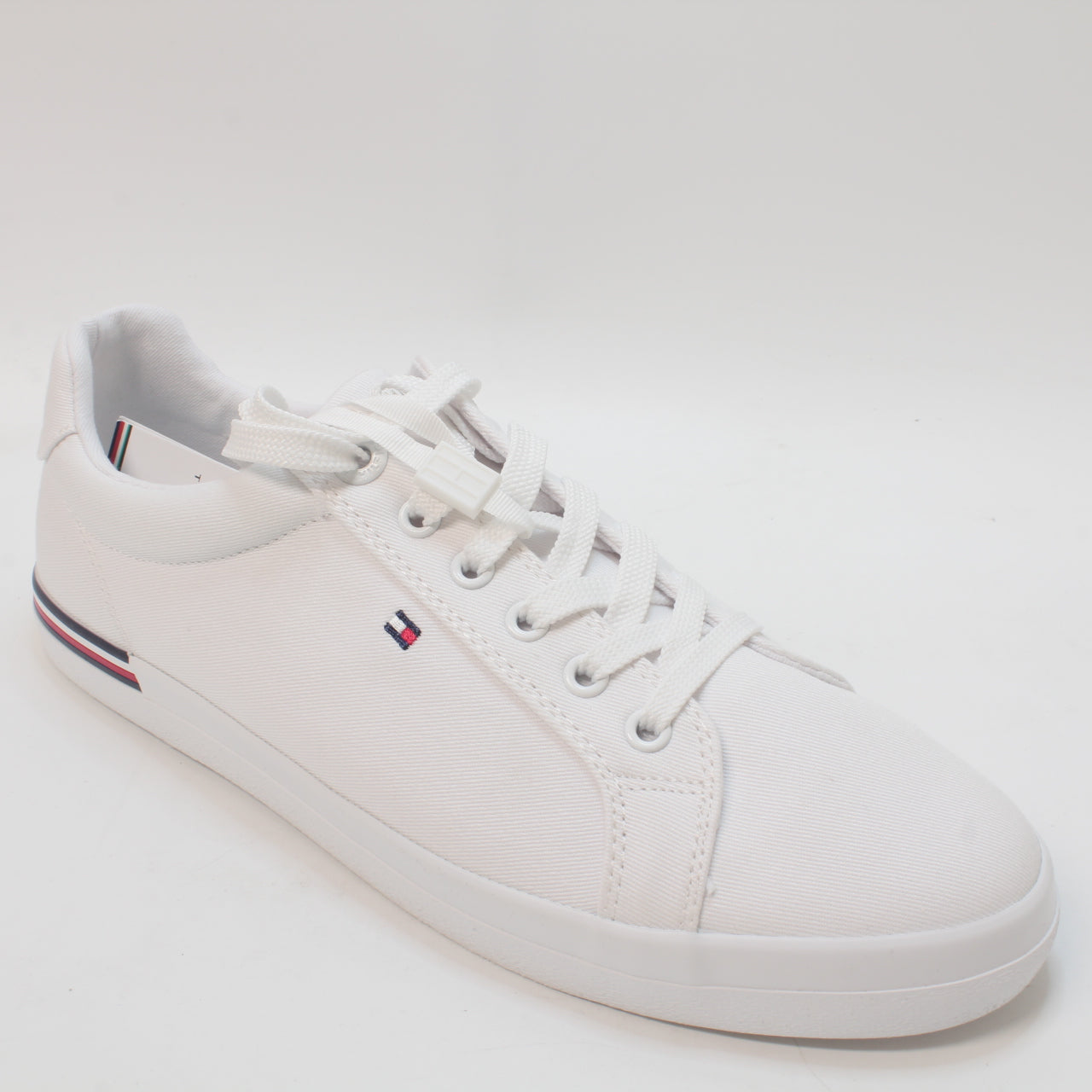 Tommy Hilfiger Essential Stripes Sneakers White Uk Size 6.5