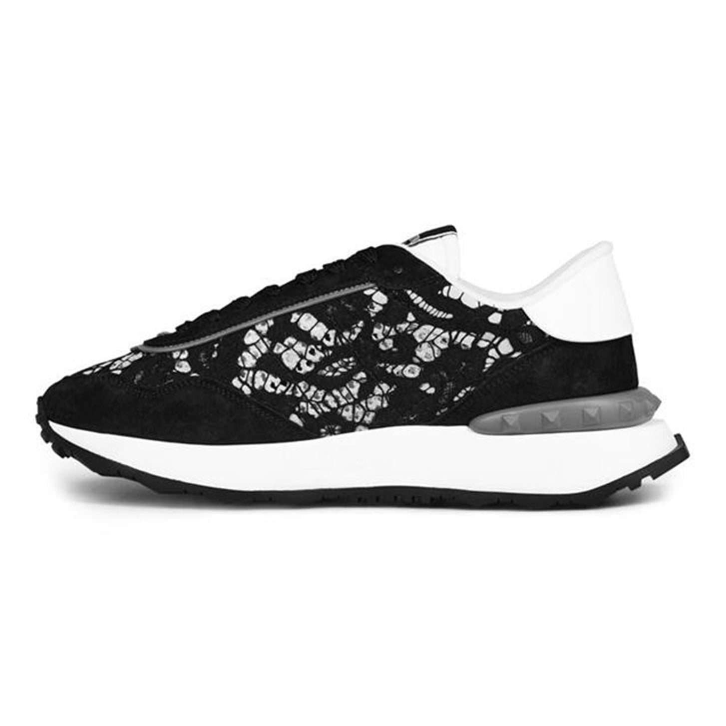 VALENTINO  V LOGO LACE TRAINERS