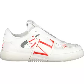 VALENTINO VLTN TRAINERS WHITE & RED