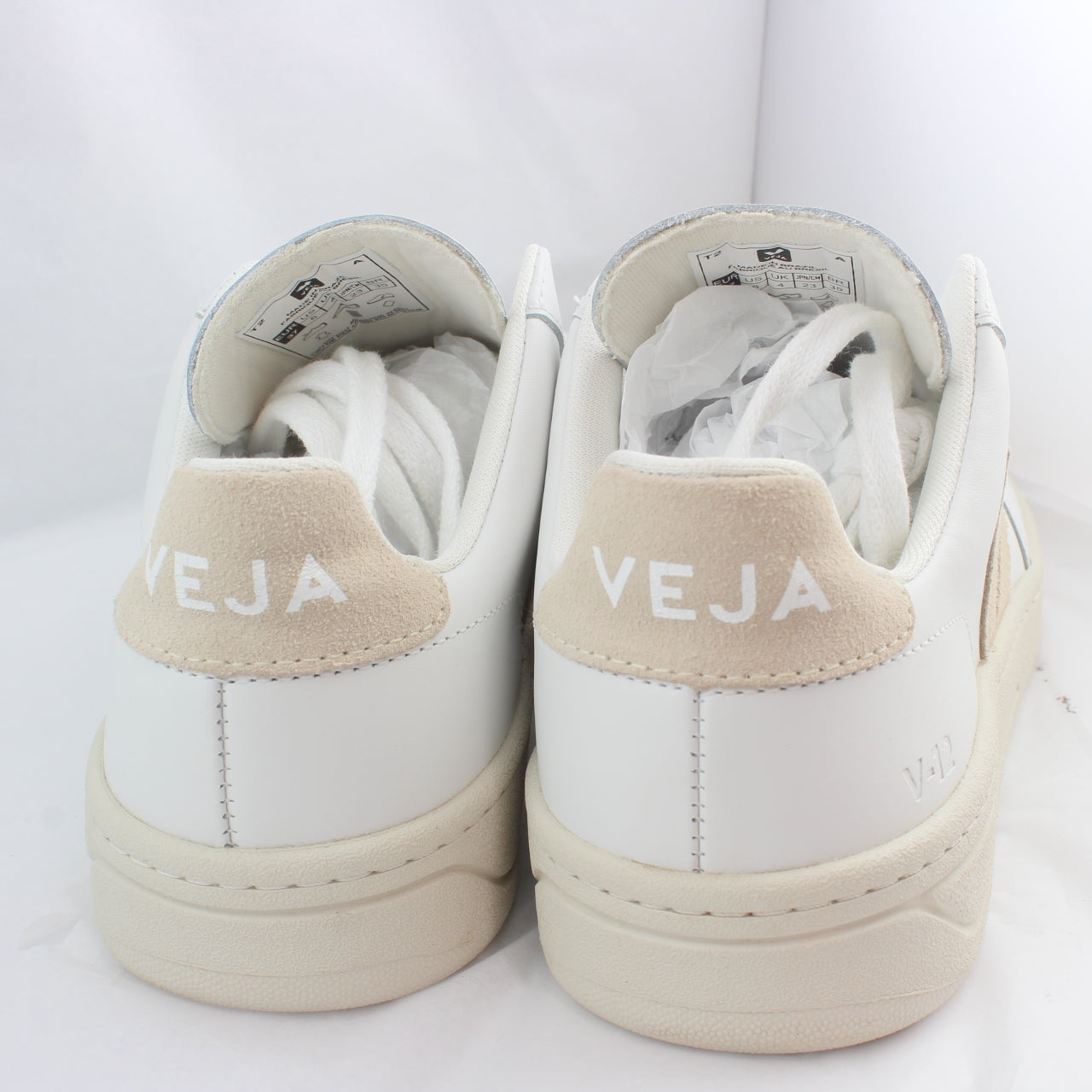 Veja V12 Extra White Sable Trainers