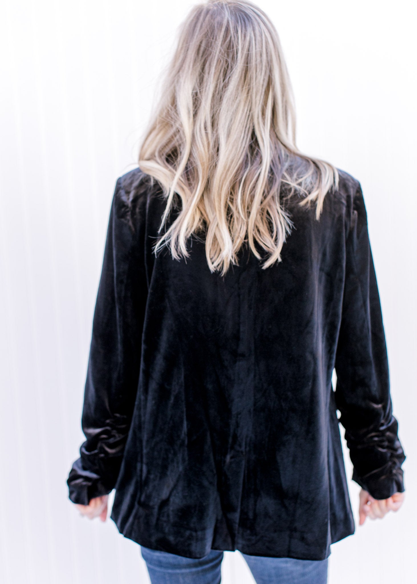 Velvet Black Blazer