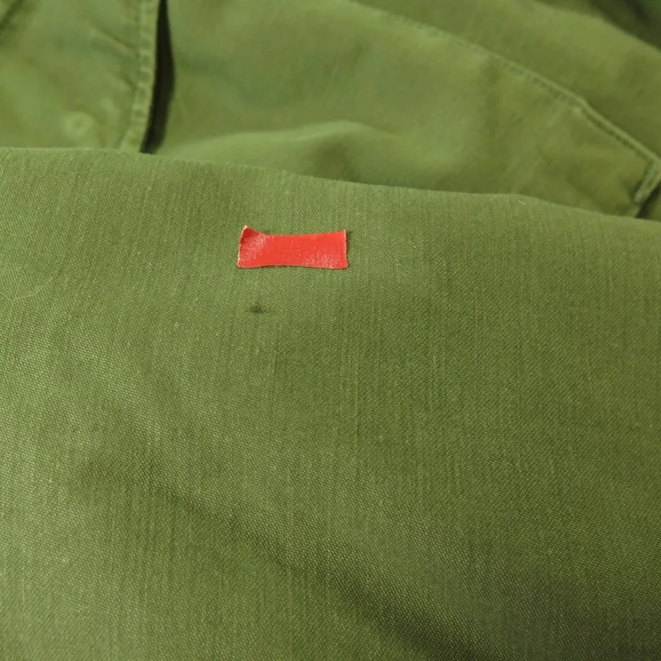 Vintage 1970s Vietnam John Ownbey M-65 Field Jacket L Regular Removable Liner