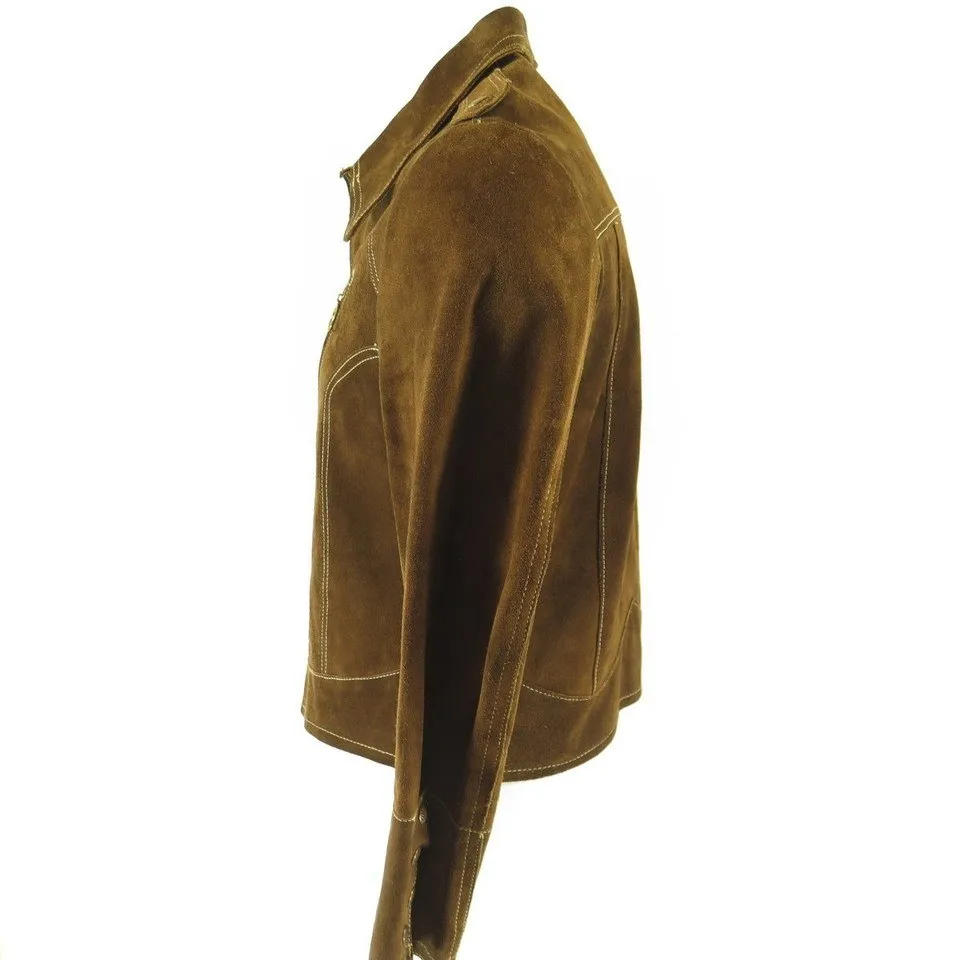 Vintage 70s Schott Meltor Cowhide Jacket Men 40