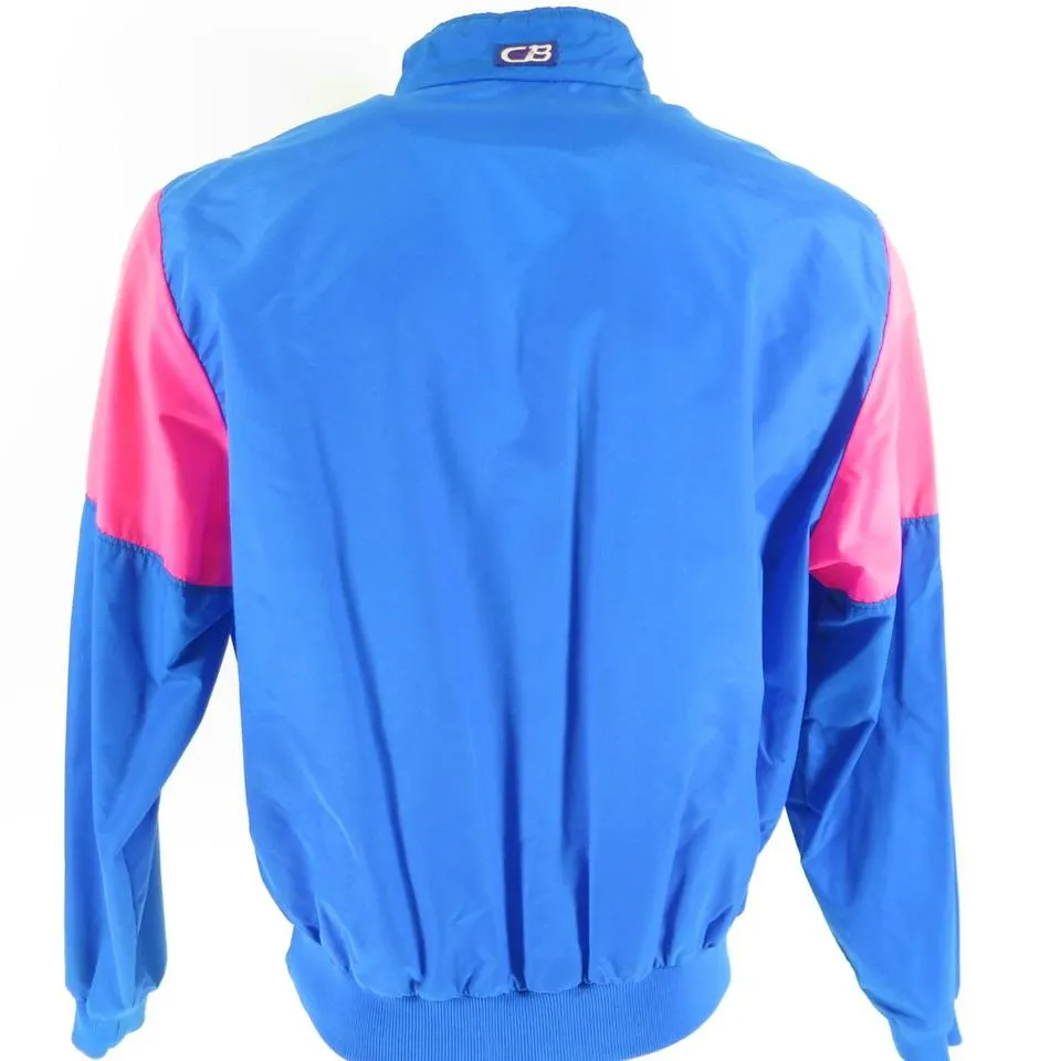 Vintage 80s CB Sports Neon Ski Shell Jacket M Long Deadstock