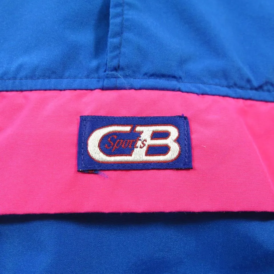 Vintage 80s CB Sports Neon Ski Shell Jacket M Long Deadstock