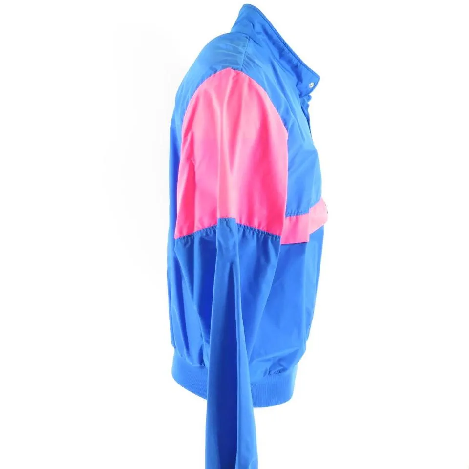 Vintage 80s CB Sports Neon Ski Shell Jacket M Long Deadstock