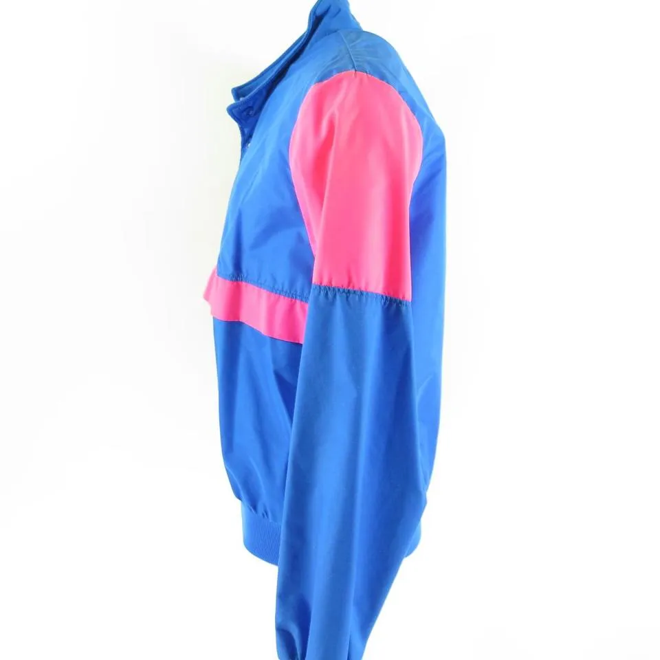 Vintage 80s CB Sports Neon Ski Shell Jacket M Long Deadstock