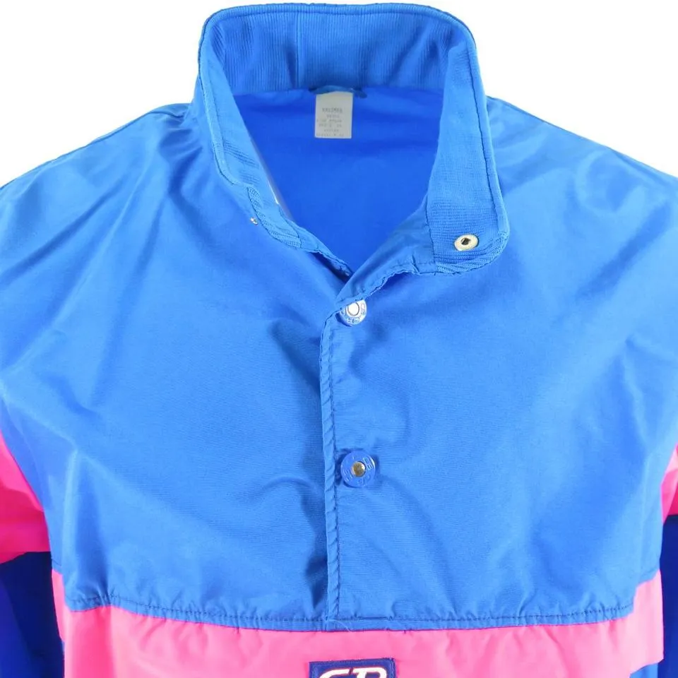 Vintage 80s CB Sports Neon Ski Shell Jacket M Long Deadstock