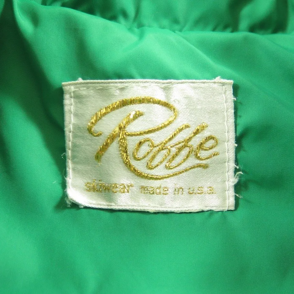 Vintage 80s Roffe USA Made Rainbow Ski Retro Jacket S The Clothing Vault