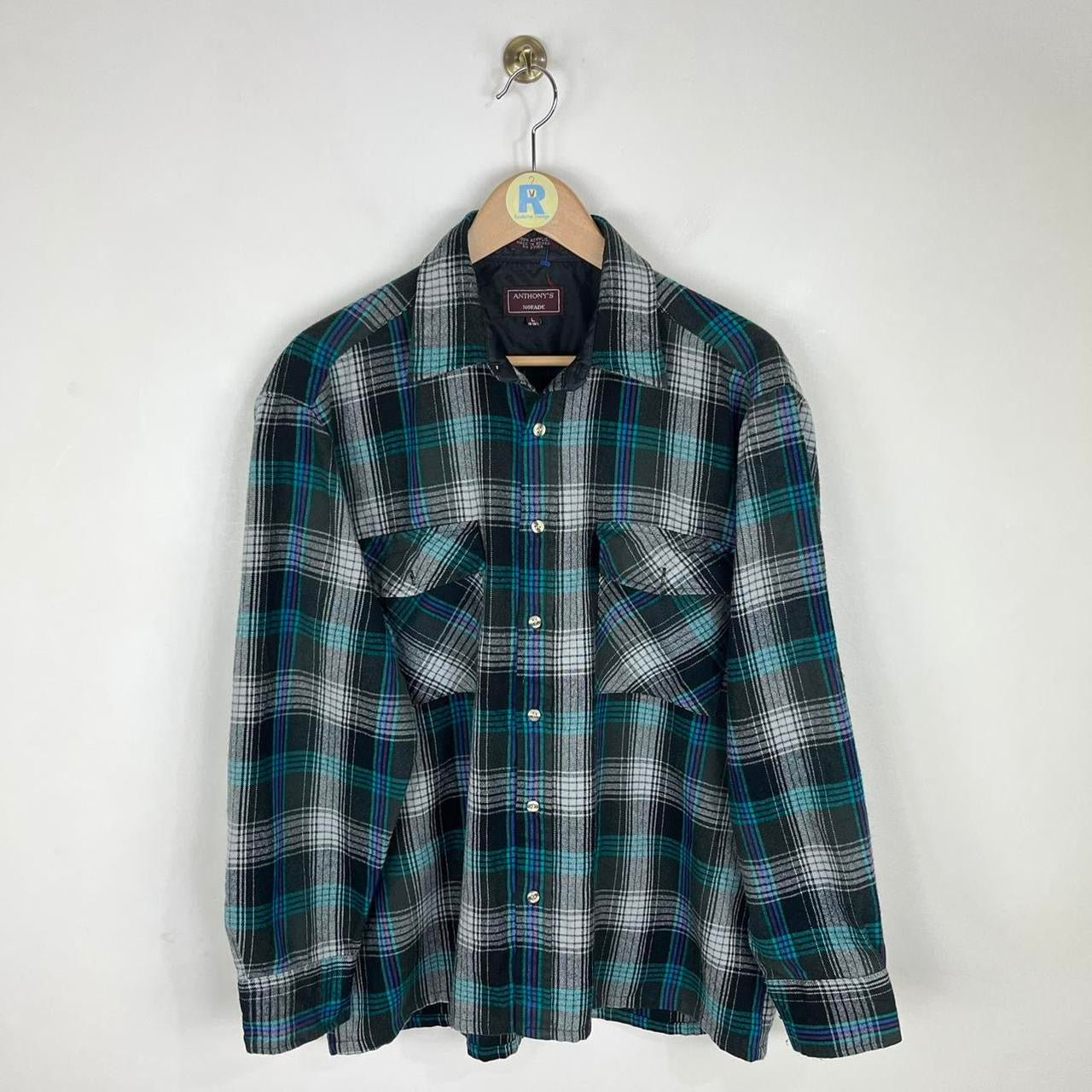 Vintage Flannel Lumberjack Jacket (Large)