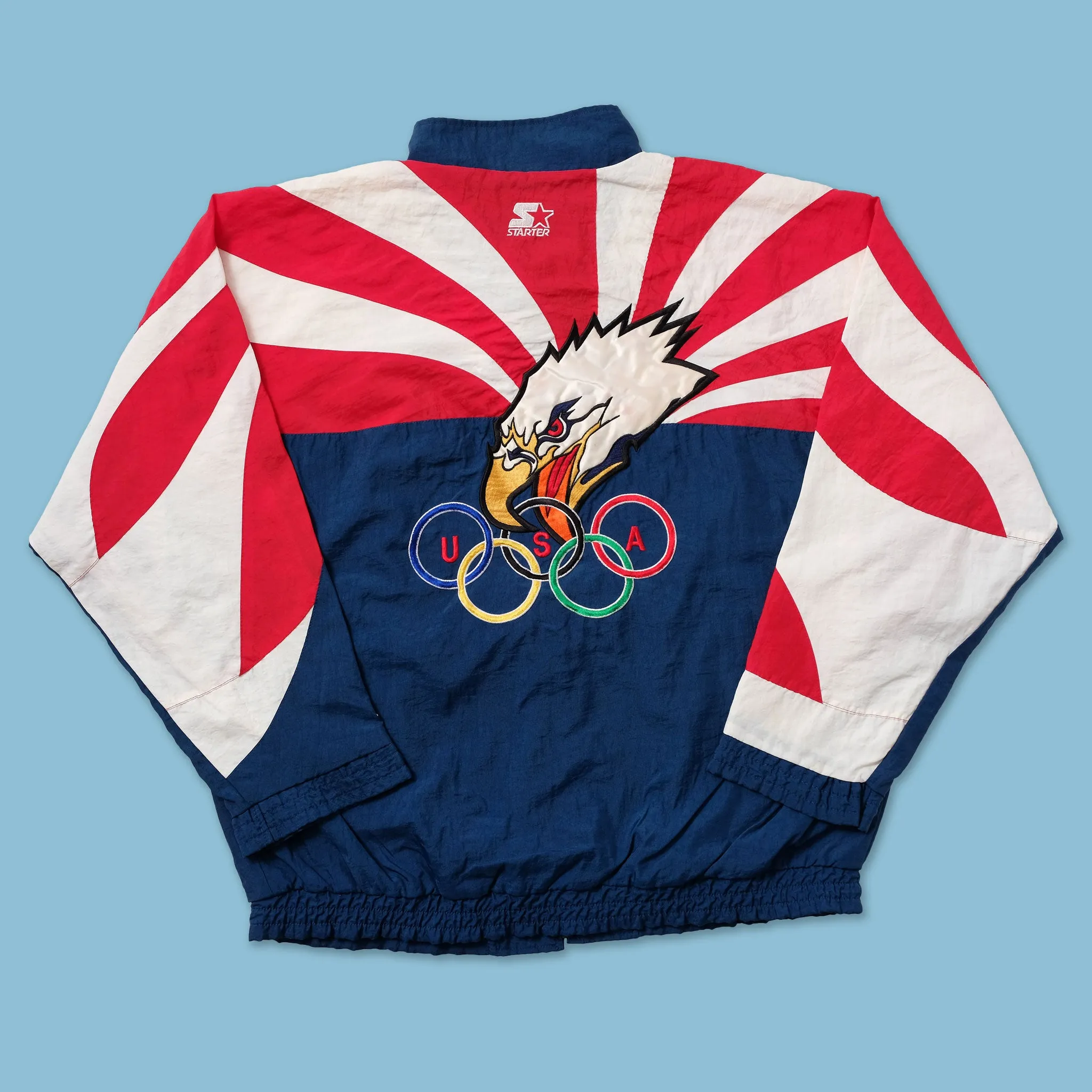 Vintage Starter Olympics USA Light Jacket XXL