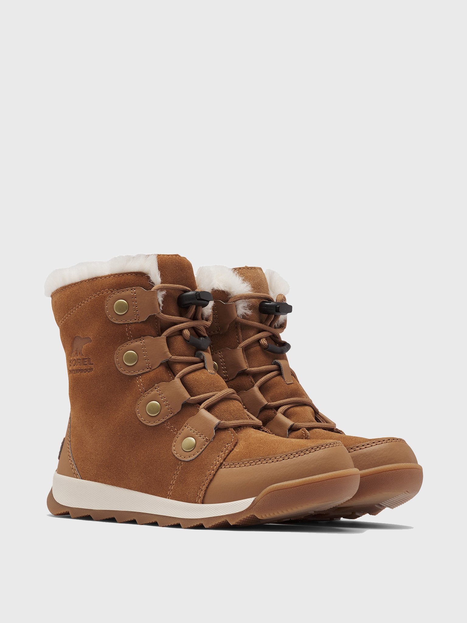 Whitney II Kid's Waterproof Boot - Elk Suede